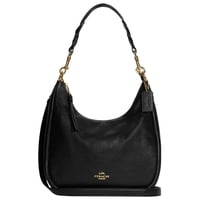 Bandolera Coach Jules Hobo De Piel Negra Para Mujer