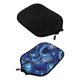 thumbnail image 5 of 2 Piezas De Neopreno Pickleball Paddle Cubierta Con Cremallera Funda Protectora Azul Real Negro, 5 of 5