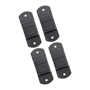 Magideal - Soporte De Perno Inferior Para Equipaje, Piezas De Repuesto Duraderas Universales Para Maleta, Pies Laterales, Accesorios Para Bolsas De Viaje, 4 Uds. , Estilo A