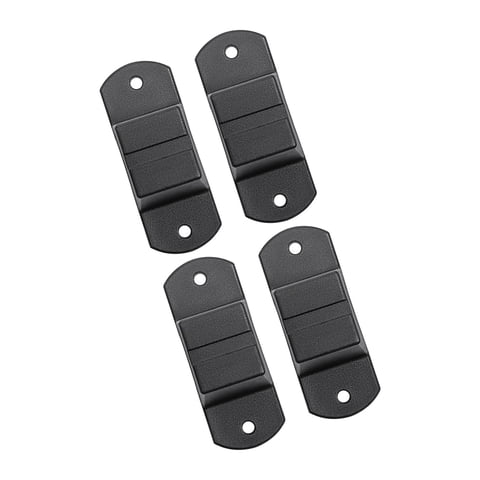 Magideal - Soporte De Perno Inferior Para Equipaje, Piezas De Repuesto Duraderas Universales Para Maleta, Pies Laterales, Accesorios Para Bolsas De Viaje, 4 Uds. , Estilo A