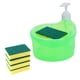 thumbnail image 1 of Dispensador De Jabón Y Soporte Para Fregador, 5 Esponjas, Fregadero, Lavavajillas, Dispensador De Jabón, Verde, 1 of 5