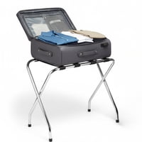 Portaequipajes Ustech Preensamblado De Acero Inoxidable De Un Solo Nivel