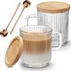 thumbnail image 1 of Tazas de Café de Vidrio Mfacoy 12 oz (355 ml), 1 of 3