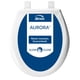 thumbnail image 1 of Asiento de inodoro Bemis Aurora Slow Close redondo de plástico blanco, 1 of 9