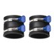 thumbnail image 1 of Brazalete flexible para control de polvo POWERTEC 70337-P2 con abrazaderas de manguera de 2-1/2 pulgadas, 1 of 7