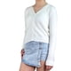 thumbnail image 3 of Sweater Mujer Cardigan Botones Otoño Cuello V Diseño 6009, 3 of 5