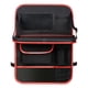 thumbnail image 2 of Asiento Trasero Organizador De Coche Bolsa De Almacenamiento Bolsillo De Almacenamiento Kick Mat Soporte Para Tableta Negro Rojo, 2 of 5