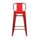 thumbnail image 3 of Taburete Piso Metal Tolix para con respaldo LF5-03HB - rojo, 3 of 5