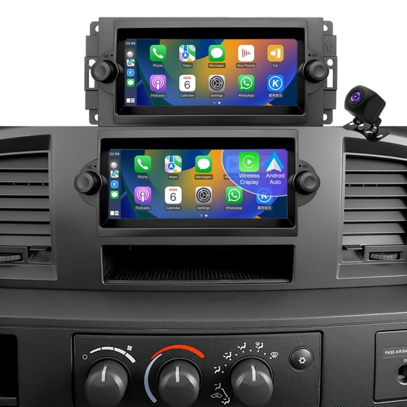 Estéreo de coche Aitrenlu 6.86" CarPlay Android WiFi GPS