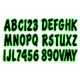 thumbnail image 1 of Kit de Registro de Embarcación Hardline Products 8 cm Negro/Kiwi, 1 of 4