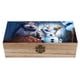thumbnail image 1 of Olaf Presenta Caja Organizadora de Madera Rústica - Caja Decorativa Multifuncional para Escritorio, Hogar, Oficina, Joyas y Manualidades, 1 of 6