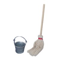 Magideal - Accesorios Para Casa De En Miniatura, Herramientas De Limpieza Para Muebles Para Niños, Suministros De Juguetes Para , 1/12