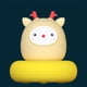thumbnail image 1 of 1pc Cute Clap Control Pet Shaped Sleep Light, USB Charging Night Light, LED Cute Cartoon Mood Light, 1 of 3