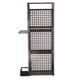thumbnail image 1 of Cesta de almacenamiento colgante de alambre para colgar cebollas, para montar en la pared, de hierro, para almacenar alimentos, estilo rústico, cesta Rejilla para cebollas de 3 rejillas, 1 of 5