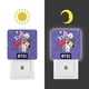 thumbnail image 3 of BT21 Luz nocturna LED con sensor de anochecer a amanecer para dormitorio, baño, pasillo, escaleras - Lámpara LED nocturna de enchufe, 0.5W - 1 pieza, 3 of 6