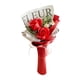 thumbnail image 1 of Ramo De Flores De Jabón Con Luces De Cadena, Regalo Para Su Hogar, Flores De Jabón Artificiales, 2 Uds. De Flores Rojas, 1 of 3