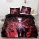 thumbnail image 1 of Jujutsu Kaisen Satoru Gojo Bedding Set Boys Girls Size Duvet Cover Pillowcase Bed Kids Adult Home Textileextile Bed Sheets, 1 of 5