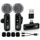 thumbnail image 1 of Micrófono Lavalier inalámbrico GoorDik USB C para Android, 1 of 3