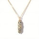 thumbnail image 3 of Handcrafted Hexagon Pendant Necklace - Natural Stone Crystal - Lucky Charm, 3 of 4