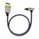 thumbnail image 3 of Cable DisplayPort De 100 Cm Para Juegos, Cable Trenzado De Nailon Antiinterferencias, Cable DP Con Curvatura Inversa, 3 of 5