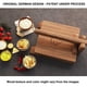 thumbnail image 5 of Prensa para tortillas de madera panan, tortillera mexicana, madera de acacia, 5 of 7