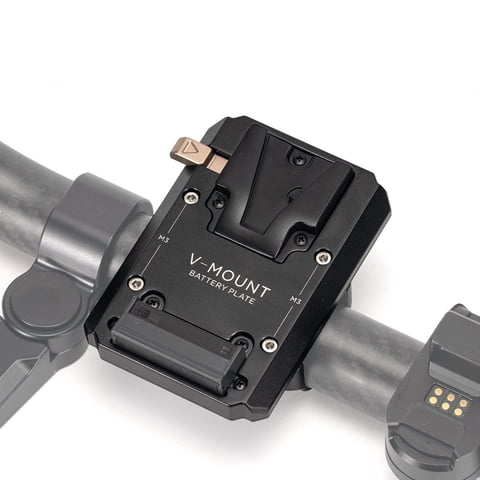 Placa De Batería Con Montaje En V Tilta Tga-Rg-V Para Dji Rs4 Pro/Rs4/Rs3 Pro/Rs2 Pro