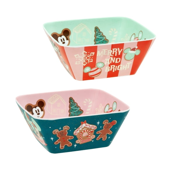 Bowl de melamina cuadrado Disney 1u, surtido