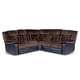 thumbnail image 1 of Sofá Seccional Reclinable Arizona 5 Cuerpos Café, 1 of 6