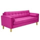 thumbnail image 2 of Sofa Retro 3cg Felpa 01 Fucsia, 2 of 6