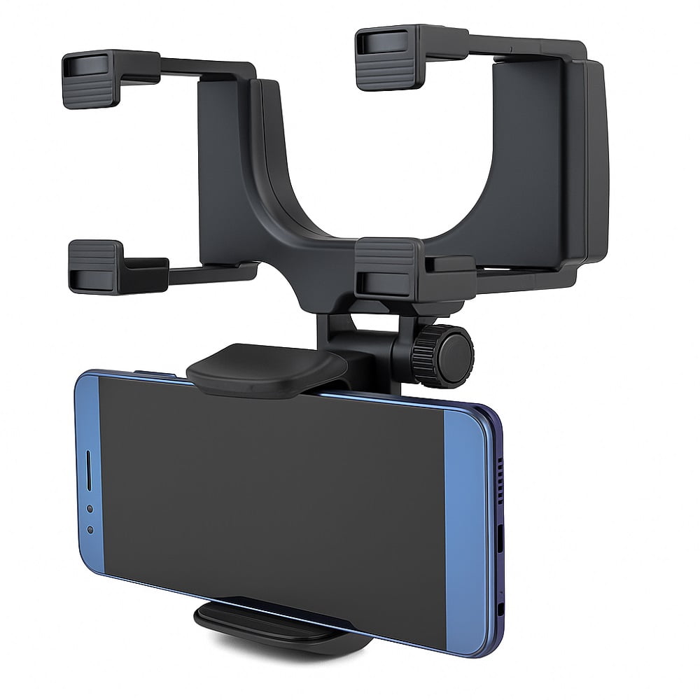 Genérica - Soporte Universal Celular Para Auto Retrovisor Teléfono