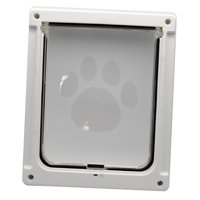 Ioensy - Durable Gato Perro Puertas Ventana Puerta Gatito Gatito Túnel Mascota Puerta Con Solapa 35X29Cm