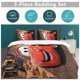 thumbnail image 3 of Cartoon Cars Lightning McQueen Bedding Set - 3Piece Kids Bedding, 3 of 5