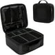 thumbnail image 1 of Maleta Maquillaje Portátil Cartera Cosméticos Negra Bolsa de tela Oxford impermeable y resistente a caídas., 1 of 9