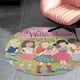 thumbnail image 4 of Wellie Wishers / Deseos de Botas Alfombra Redonda de Felpa Coral, Antideslizante, No Desprende Pelusas, Lavable y Duradera para Salón, Dormitorio y Habitación de Niños 60cm, 4 of 6