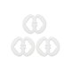 thumbnail image 1 of INSPIRE CHIC Clips de Correa de Sujetador Hebillas de Correa de Sujetador Antideslizantes para Mujeres Forma de Calabaza Transparente, 1 of 6