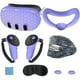 thumbnail image 1 of VR Accesorios Set Para Meta Quest 3, Cubierta protectora para la cara, empuñaduras para el mando, cubierta para los auriculares, protector para la lente y cubierta para la carcasa - Morado, 1 of 8