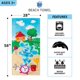 thumbnail image 3 of Toalla Franco Kids de algodón supersuave para bañera/piscina/playa Blues Clues, 3 of 5
