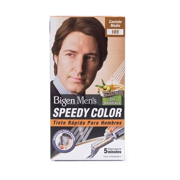 Tinte Rápido para Hombre 105 Castaño Mediano Speedy Color