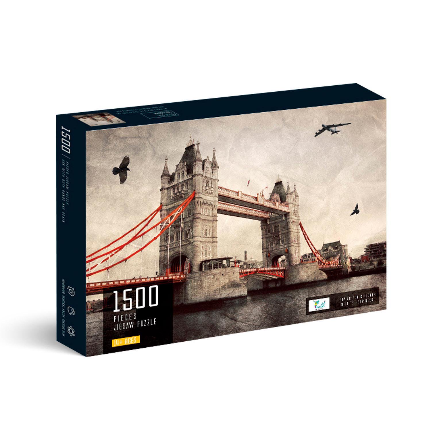 Nobel Gift - Puzzle 1500 Piezas Premium Extra Duras Puente