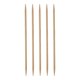thumbnail image 1 of Uxcell 5Pcs Agujas de Tejer de Bambú de Doble Punta Tamaño US 5 Carbonizadas 6 pulgadas Rectas para Manualidades Creativas DIY, 1 of 6