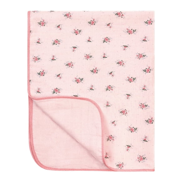 Manta de muselina Modern Moments con rosas, talla única y transpirable