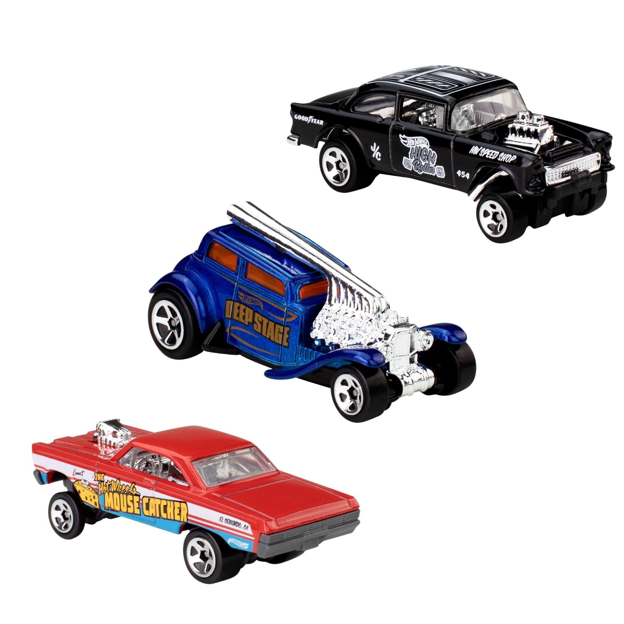 Hot Wheels - Pack 5 Autos Basicos Hotwheels - Formula 1hw Gassers