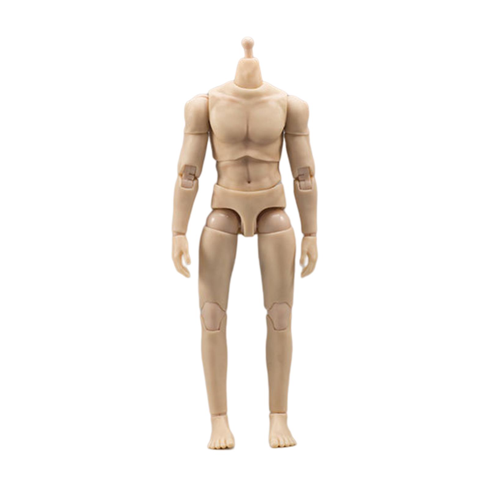 Bothyi - 1/12 Figura De Acción Masculina Cuerpo De Figura De Acción Flexible Masculino De 6 Pulgadas Para Artes Niños Color Piel