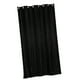 thumbnail image 3 of Cortinas cortinas de satén liso cortinas de ojal cortinas 150x250cm negro, 3 of 3