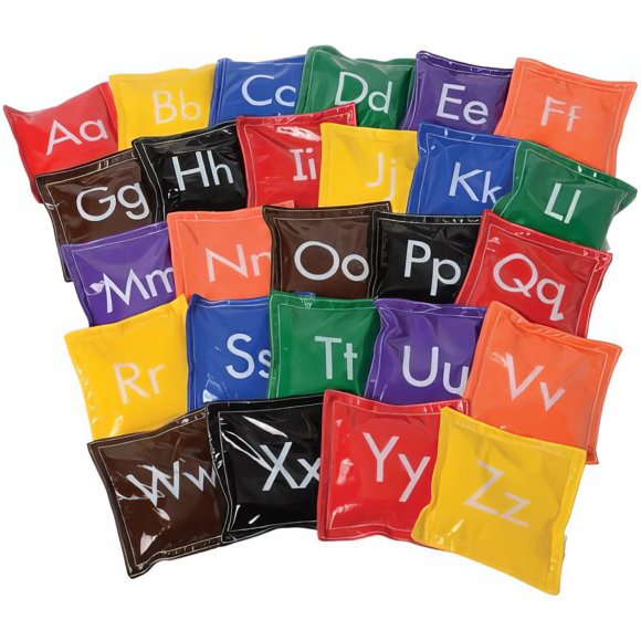 Set de Alfabeto de Bolsas de Frijol 26 piezas – Constructive Playthings
