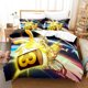 thumbnail image 1 of v790 Bed Sheets Cool Sanji Bedding Set Single Twin Full Queen King Size Bed Set Adult Kid Bedroom Duvetcover Sets Anime Bed Sheet Set 3-Piece Bedding Set (1 Duvet Cover + 2 Pillow Shams) Bed Sheets ju, 1 of 5