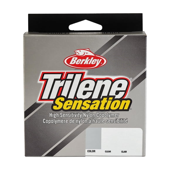 Línea de pesca Berkley Trilene® Sensation, 1,8 kg, agua dulce transparente