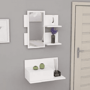 Genérico - Arrimo Flotante Con Espejo Modelo Mass