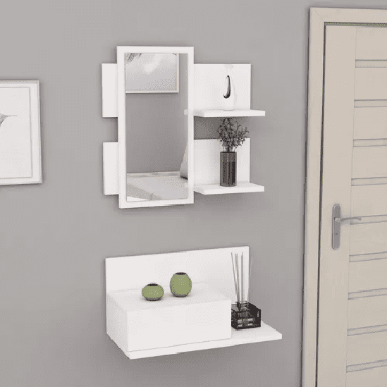 Genérico - Arrimo Flotante Con Espejo Modelo Mass