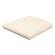 thumbnail image 2 of Stretch Square Silla Asiento Cojín Fundas De Cojines Funda Antideslizante 40-50cm Beige, 2 of 5